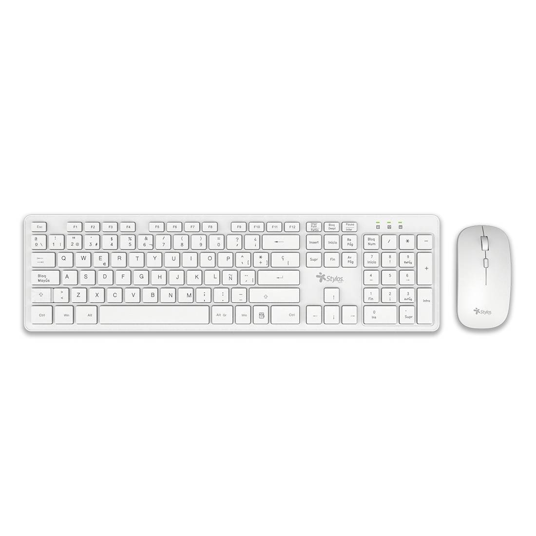 Kits para Teclado y Mouse Stylos STPKTM5W